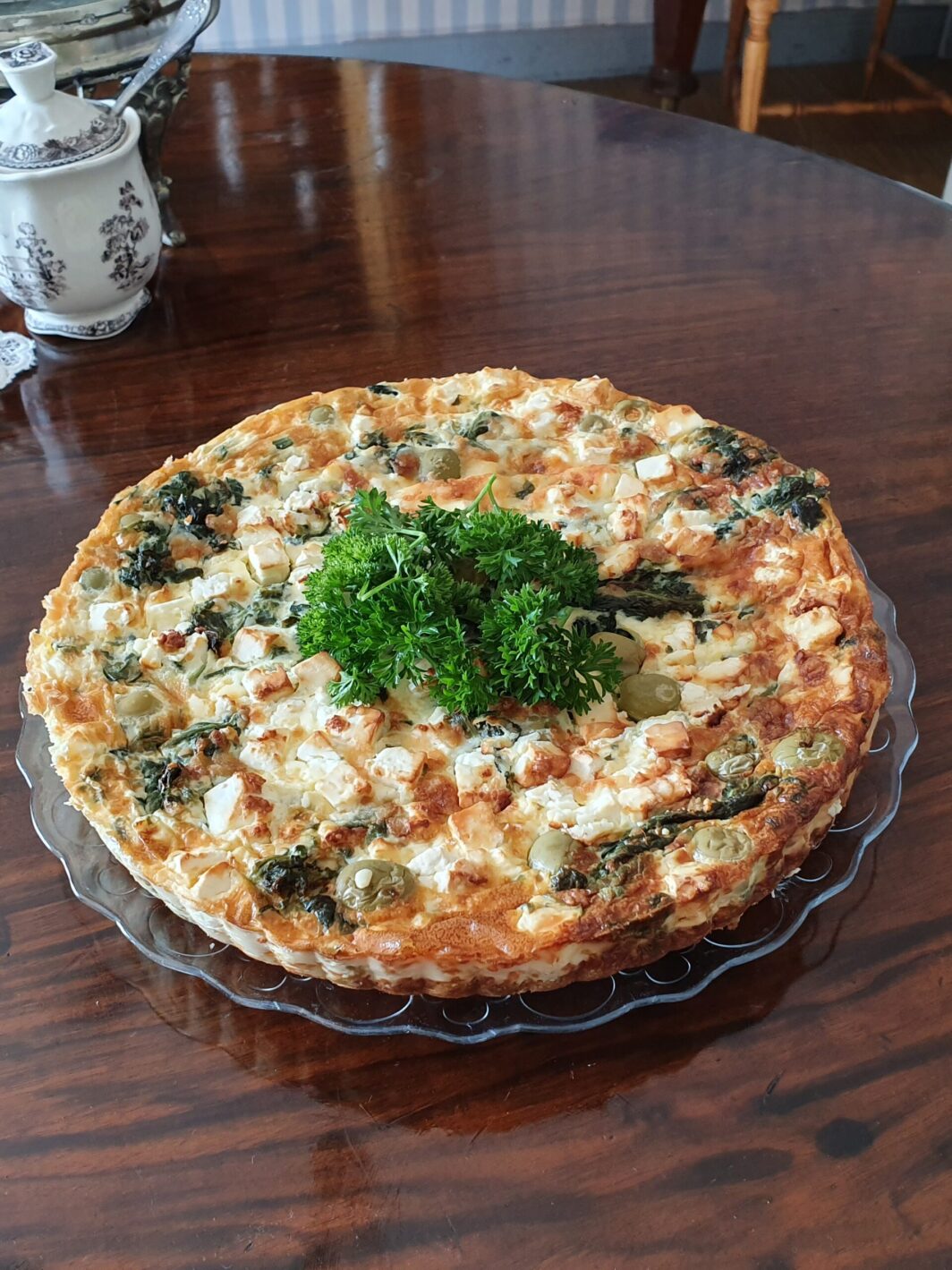 Suolainen piiras Feta-oliivi
