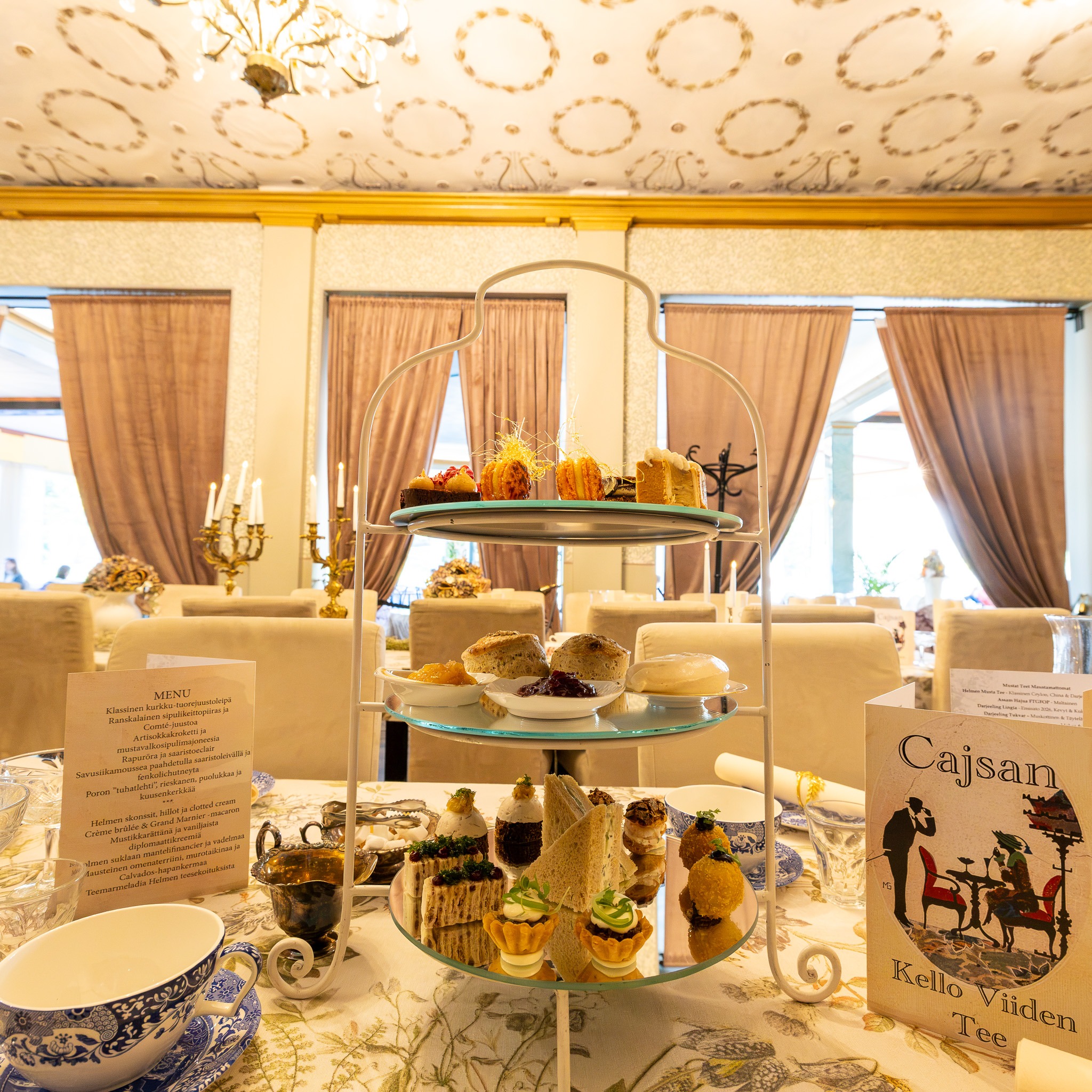 Cajsan Five O’Clock Tea – Afternoon Tea in Helsinki