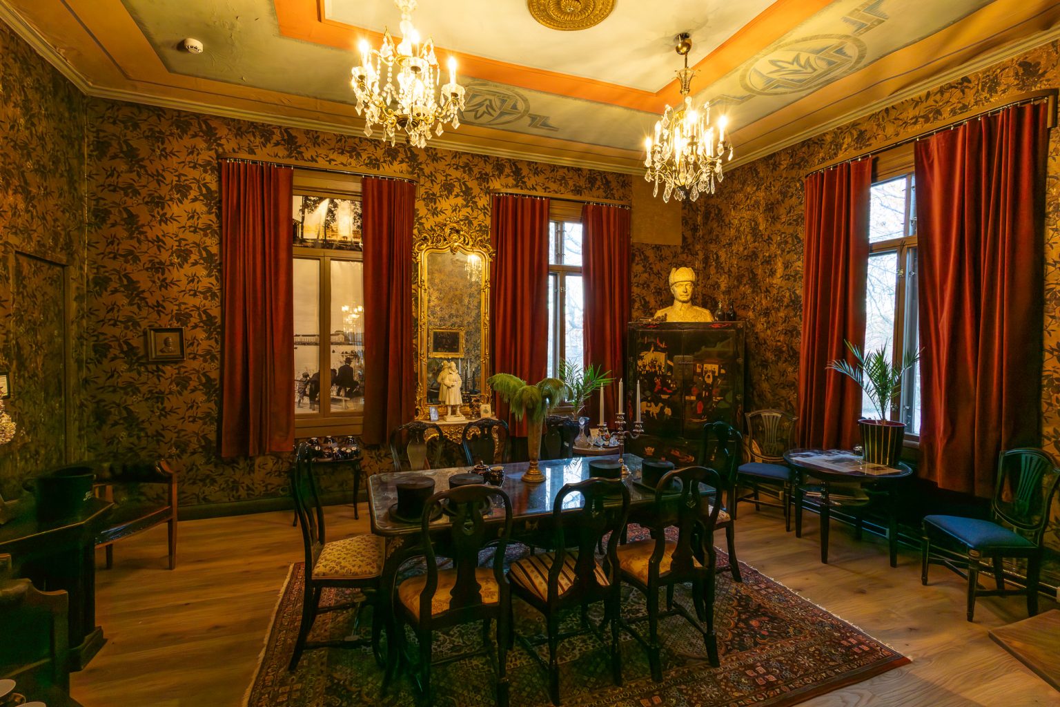 Historic private room at Cajsan Helmi